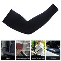 Mangas de Protección Solar de Verano Tela de Seda de Hielo Guantes Protectores UV para Hombres - details 2