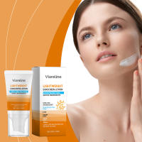 Crema de protección solar que resiste los rayos UV previene quemaduras solares sequedad SPF 50 aislamiento a prueba de sudor al aire libre protector solar hidratante ligero - details 1