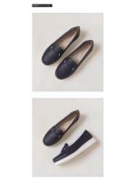 Zapatos sencillos de boca baja de un solo paso para mujer, nuevo estilo 2025, mocasines planos casuales versátiles para mujer - details 8