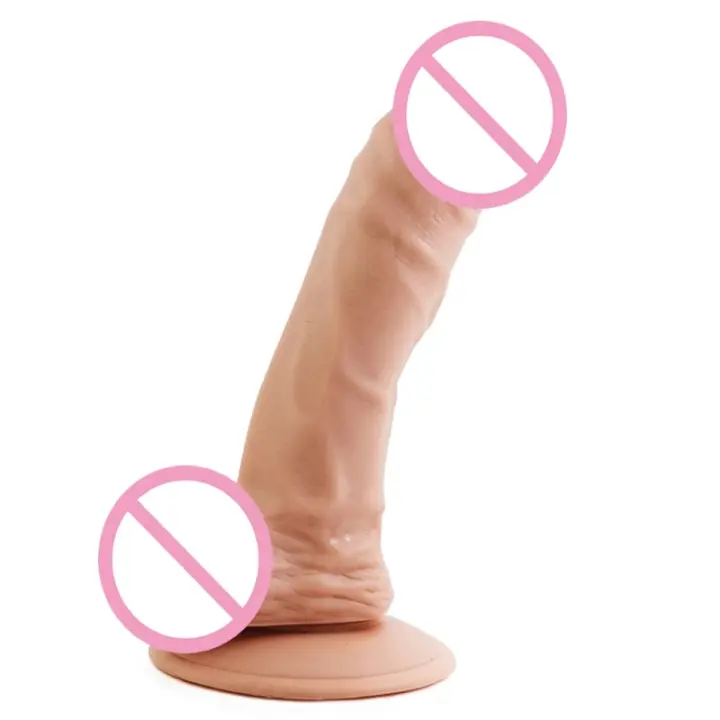 Consolador curvo realista enorme para mujer, pene súper grande, Juguetes sexuales Gay, productos eróticos para mujer, productos sexuales femeninos - 1