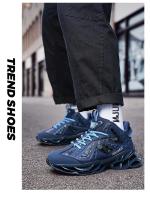 Zapatillas de ocio versátiles para hombre, zapatos deportivos ligeros y cómodos para caminar, zapatos para correr con hoja de grafiti a la moda, calzado masculino - details 19