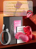 Vibrador Leten, Juguetes sexuales para adultos, vibradores de empuje de lengua para mujeres, consolador, estimulador de clítoris con succión de rosas, herramientas de placer para parejas femeninas - details 8