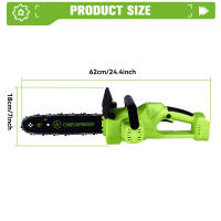 ONEGREEN-motosierra eléctrica sin escobillas de 6000W y 12 pulgadas, sierra de batería inalámbrica, herramienta eléctrica para carpintería de jardín para juego de batería de 21V y 18V - details 4
