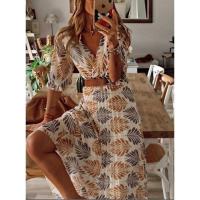 Vestido estampado informal para mujer, moda femenina - details 1