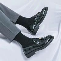 Producto más vendido 2025, zapatos de hombre clásicos de oficina de cuero genuino Oxford estilo caminar italiano de lujo - details 8