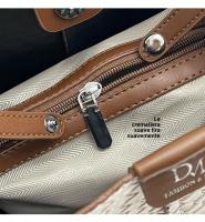 Bolso de mano de mujer nuevo de primavera y otoño de nicho de moda 2025, bolso de hombro versátil de moda, bolso de cubo tejido. - details 4