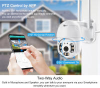 Cámara de Seguridad ICSEE 4MP PTZ WIFI Apróbola Impermeable IP66 Vigilancia de Video para el Hogar - details 5