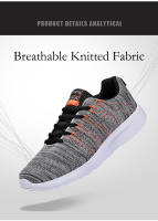Zapatillas de deporte al aire libre para hombre, transpirables, informales, para correr, cómodas, ligeras, calzado de entrenamiento atlético, zapatos deportivos antideslizantes para gimnasio - details 4