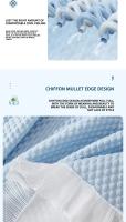 Manta suave de Color sólido para sofá, cubierta multiusos, toalla de sofá, decoración del hogar, alfombra de Picnic para acampar al aire libre - details 6