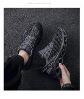 Zapatillas de correr transpirables de marca para hombre, zapatillas deportivas antideslizantes resistentes al desgaste para gimnasio, zapatillas de tenis absorbentes de golpes, zapatillas de deporte con cuchilla a la moda - details 7