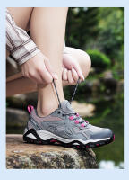 Zapatos de senderismo ultraligeros para mujer, calzado de montaña para acampar y escalar, zapatos de Trekking transpirables para mujer, zapatos deportivos al aire libre - details 4