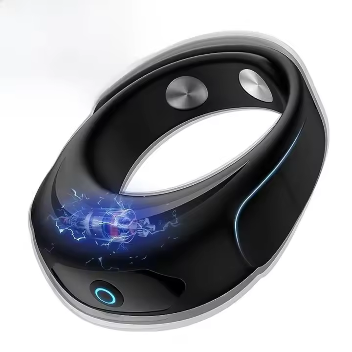 Empaque privado SEX APP Anillo vibratorio Hombres Retraso de la eyaculación Masturbadores masculinos Anillos para el pene Tienda sexual erótica Juguetes para adultos para parejas 18 - 1