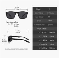 Gafas de sol Polarizadas Para Hombre Mujer/Gafas casuales Golf pesca Deportes al aire libre con protección UV - details 4