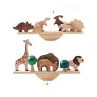 Juguete Montessori, juguete bloques apilables animales dibujos animados para niños pequeños, divertido - details 7