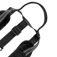 Eslinga ajustable para perros para patas traseras, tiras reflectantes, cinturón auxiliar, arnés de elevación para perros, sujeción para pierna trasera, mango resistente - details 3