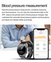 Reloj inteligente de grado médico 2025 para hombres, tratamiento láser, tres ECG altos + PPG, glucosa en sangre, temperatura corporal, llamada BT, relojes inteligentes de salud - details 23