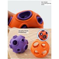 HOOPET-pelota interactiva para masticar para perro, juguete divertido para masticar, bolas de goma para comida, suministros para mascotas - details 6