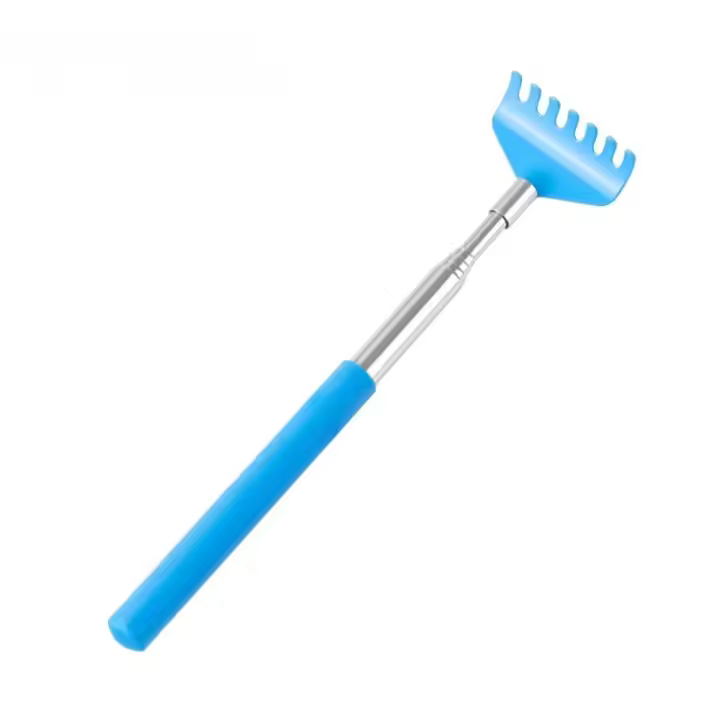 Varita retráctil para gatos 3 en 1 Pro: poste extensible de masaje con plumas arrugadas para juegos interactivos/autodescanso - 1
