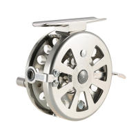 Carrete de aleación de aluminio para diestros, carretes lisos de mosca de hielo, accesorios de pesca - details 3