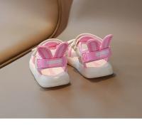 Sandalias de dibujos animados para niños y niñas, zapatos de playa suaves, informales, antideslizantes, color rosa verdoso, de 2 a 12 años - details 20