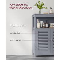 Cocina, Organizador Compartimiento Abierto, Almacenaje 2 Puertas, 30 x 60 x 80 cm, Blanco BBC40WT - details 13