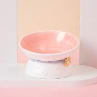 Cuenco de cerámica para gatos, cuenco de alimentación para comida de perros con boca inclinada, gran capacidad, creativo, alimentador para beber para mascotas, contenedor de agua - details 2