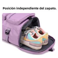 Mochila de viaje para mujeres Mochila deportiva de fitness para gimnasio Bolsa grande para fines de semana Mochila de transporte Mochila impermeable para deportes al aire libre - details 9