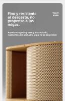 Tablero rascador para gatos, nido para gatos, resistente al desgaste, papel corrugado sin astillas, garra de molienda para gatos, túnel vertical para gatos, tablero para garras para gatos, juguetes para gatos - details 11