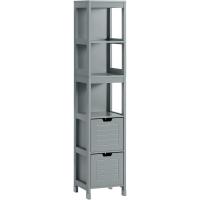 Alta Metalico Columna 3 Estantes y 2 Cajones Blanco 30 x 30 x 144 cm FRG126W - details 10