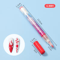 Lápiz de dibujo para arte de uñas, esmalte de Gel único, grafiti de belleza, decoración impermeable, pintura acrílica, delineador de fácil secado, herramienta de manicura - details 5
