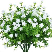 4 Clusteres de Ferntemadera Artificial Resistente a UV Plantas de Hogar Verdes para Jardín y Patio - details 8