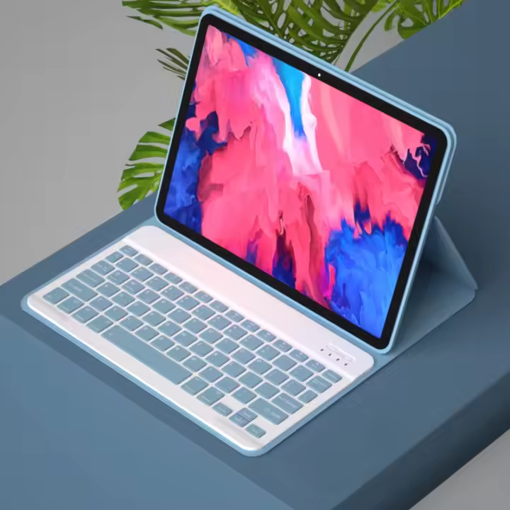 Funda de Teclado para Lenovo Tab P11 Pro P11Pro, carcasa de TB-J706F de 11,5 pulgadas, Teclado español, ratón para tableta - 1