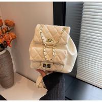 Nuevo Bolso De Estudiante Elegante Y Sencillo, Bandolera Multifunción De Alta Gama, Mochilas De Mujer Con Cadena De Diamantes - details 32