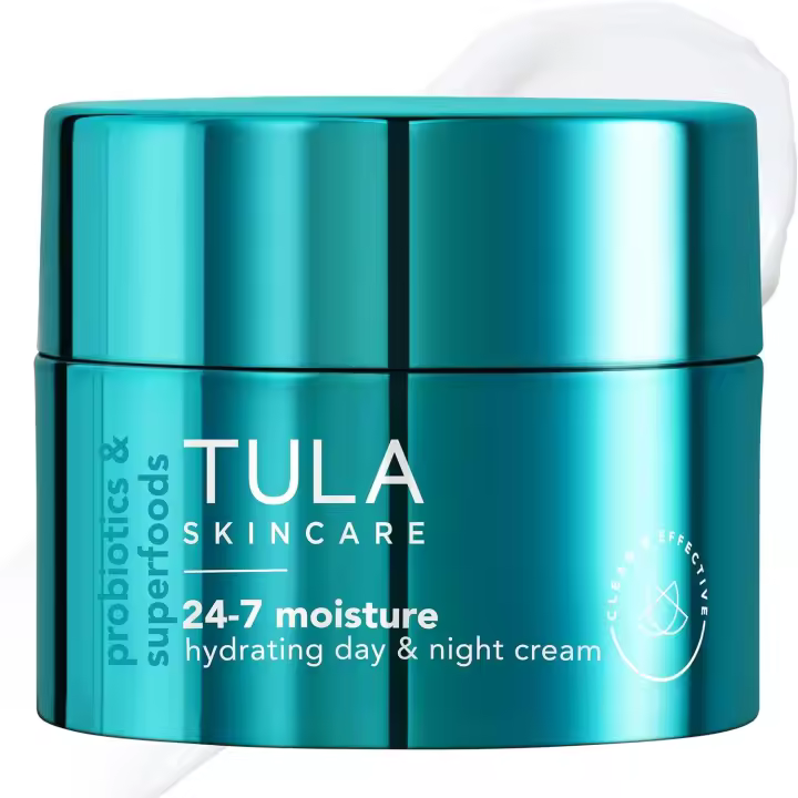 TULA Care 24-7 Crema hidratante de día y noche: crema hidratante nutritiva para el rostro, mantiene el equilibrio y mejora la suavidad de la piel, contiene - 1