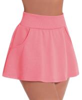 Falda de Tenis de cintura alta Retro Simple a la moda, falda de Tenis deportiva para Yoga con bolsillo, pantalones forrados antibrillo, falda de Tenis para mujer - details 5