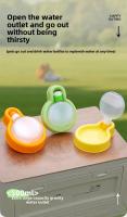 Lanyard Plegable y Portátil para Mascotas Dispensador de Agua de Gran Capacidad para Perros y Gatos - details 0