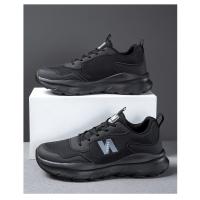 Zapatillas deportivas transpirables ultraligeras con suela gruesa para hombre - details 11