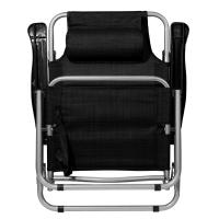 Sillas de Playa Plegables, Pack de Dos, Acero, Negro, 80x61x42 cm TLV-AM-BC02-BLACK 2X - details 3