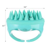 Gel de masaje del cuero de silicona, cepillo de champú, gel de ducha - details 2