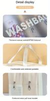 Bolsa de Maquillaje de Doble Capa Bolsa de Viaje Portátil para Almacenamiento de Cosméticos con Asa - details 7