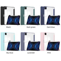 Funda Antigolpes con Tapa Trasera Transparente, Soporte Integrado para Lápiz, para iPad Pro 11, 2024 - details 5