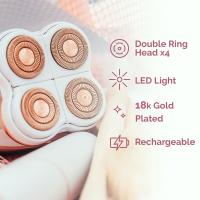 Flawless Legs, Leg Hair Remover for Women, Electric Razor with LED Light for Instant and Painless Leg Hair Removal - details 1