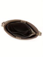 Bolso de hombro con diseño parcheado de color sólido para mujer de verano 2024, bolso de cubo de moda para uso diario, bolso de viaje de moda para primavera, bolso de mano retro y bolsos de mano Bolso mediano Bolso Hobo Bolsos de hombro de trabajo de dise - details 1