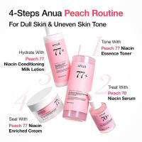 La crema hidratante seca Niacinamide Anua Pe Peach contiene vitamina B12, colágeno, ceramida y cuidado de la piel de vidrio coreano Pantone - details 3