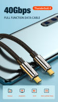 Cable Thunderbolt 4 Certificado Nephy Cargador de Datos PD 100W para Smartphones - details 0