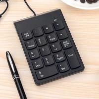 Universal numeric keypad USB Wire  number keycap for Laptop Desktop PC Computer Numpad 18 Keys Keyboard Accountant - details 2