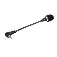 Mini micrófono Flexible con conector de 3,5mm, micrófono para PC, portátil, escritorio, Skype, negro - details 4