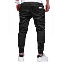 Otoño 2025 nuevos hombres de Color sólido pantalones largos Cargo pantalones de chándal para hombre de alta calidad Casual Joggers pantalones deportivos ropa de diseñador - details 5