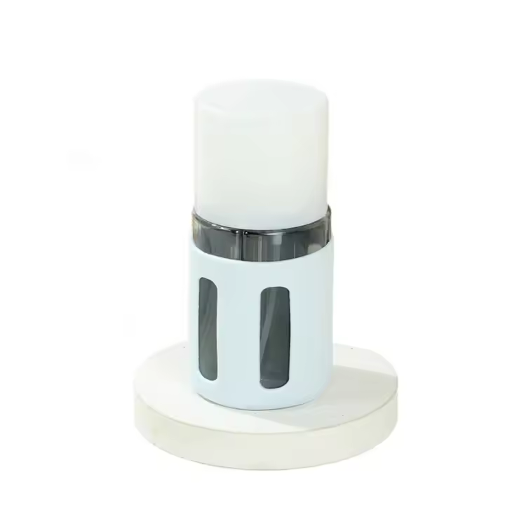 Juego de botellas dispensadoras de viaje 4 en 1, botella dispensadora de líquidos vacía recargable, ligera, ahorra espacio - 1
