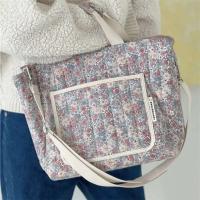 Ral Printing Mummy-pañales grandes de algodón para cochecito, bolsa de almacenamiento multifuncional ligera para madre - details 1